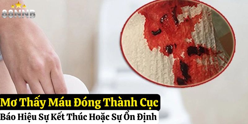 mơ thấy máu