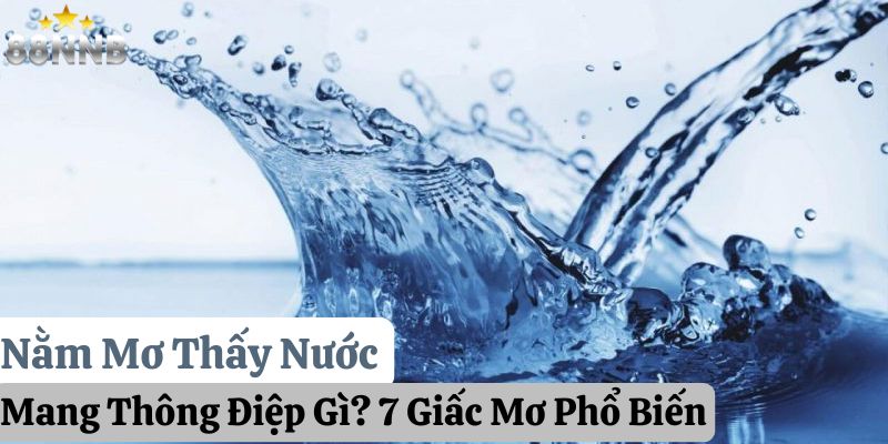 nằm mơ thấy nước 88nn thumb