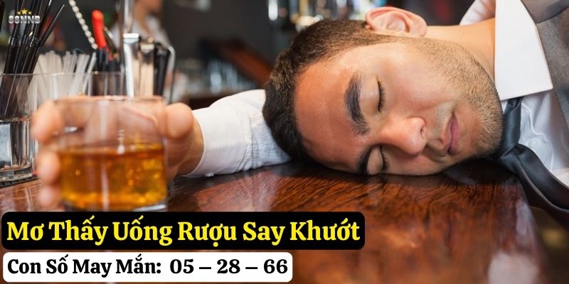 nằm mơ uống rượu