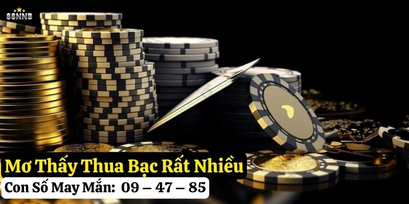 mơ thấy thua bạc