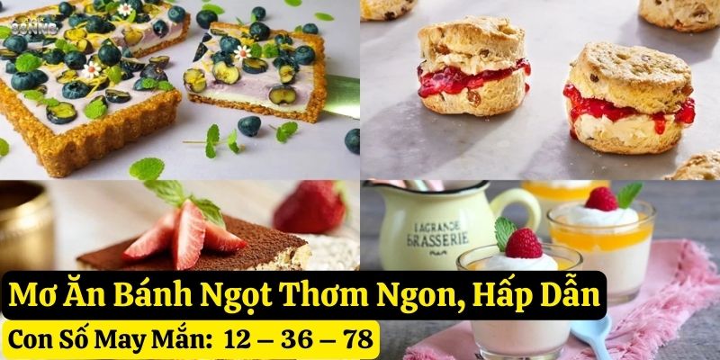 nằm mơ ăn bánh ngọt