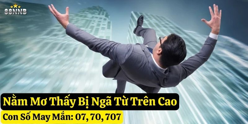 nằm mơ bị ngã